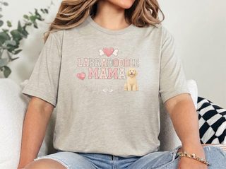 Labradoodle Mama doodle dog shirt - photo 8