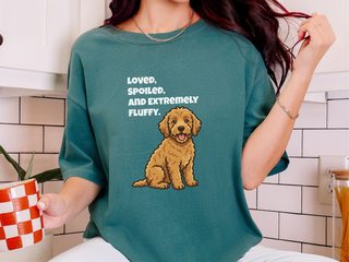 Loved Labradoodle doodle dog shirt - photo 6