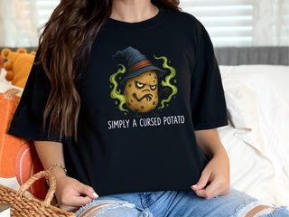 Cursed Potato Wizard Character funny shirt - photo 4