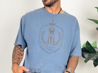 Comfort Colors Labradoodle Royal Crest doodle dog shirt - photo 6