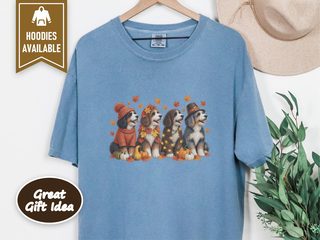 Autumn Bernedoodles Harvest Group doodle dog shirt - photo 8