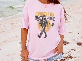Rocker Woman Legacy Software funny shirt - photo 7