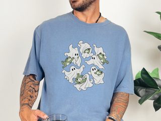 Ghosts Playing With Sir Froggy funny shirt - photo 4