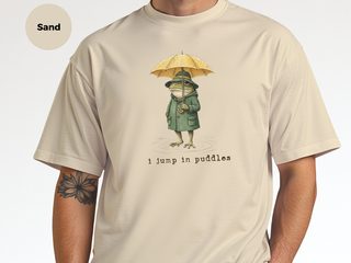 I Jump In Puddles funny shirt - photo 8