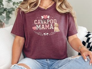 Cavapoo Mama doodle dog shirt - photo 5