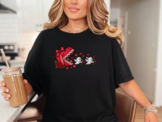 Cupid Cherubs Chocolate Heart funny shirt - photo 2