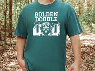Comfort Colors Golden Doodle Dad doodle dog shirt - photo 6