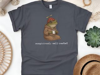 Suspiciously Well-Rested funny shirt - photo 5