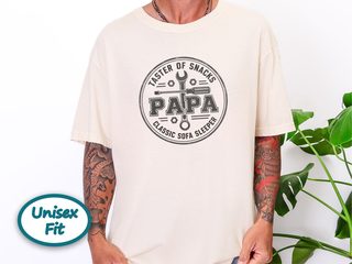 Taster Of Snacks Papa Badge funny shirt - photo 7
