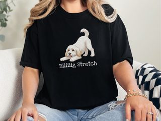 Maltipoo Play Bow doodle dog shirt - photo 3