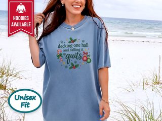 Decking One Hall Festive Lettering funny shirt - photo 8