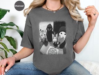 Cat Doorbell Pizza Box funny shirt - photo 5