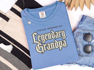 League Member Of Legendary Grandpa funny shirt - photo 5