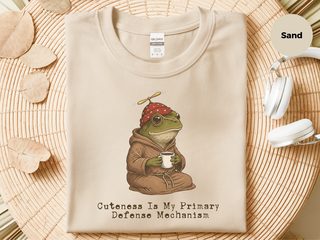 Cuteness Is My Primary Defense Mechanism funny shirt - photo 4