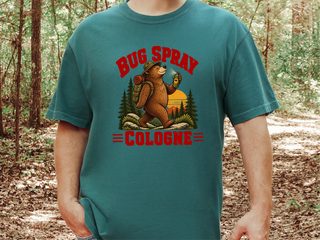 Hiking Bear Bug Spray Cologne funny shirt - photo 7