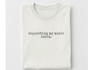 Supporting My Music Habit funny shirt - photo 8