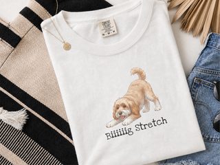 Labradoodle Big Stretch doodle dog shirt - photo 1