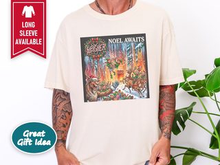 Sleigher Noel Awaits Reindeer Chaos funny shirt - photo 7