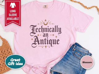 Technically An Antique Celestial Lettering funny shirt - photo 4