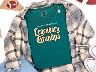 League Member Of Legendary Grandpa funny shirt - photo 6