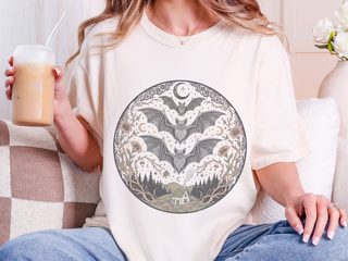 Bats Night Sky funny shirt - photo 7
