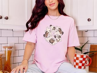 Cute Ghost Playing With Horse funny shirt - photo 4