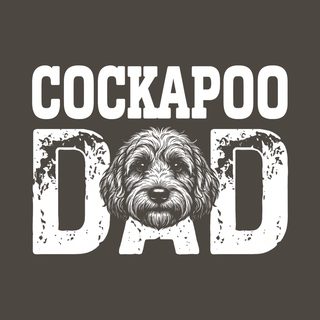 Comfort Colors Cockapoo Dad T-Shirt – Perfect Dog Dad Gift for Men
