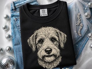 Schnoodle Tsup Dood doodle dog shirt - photo 2