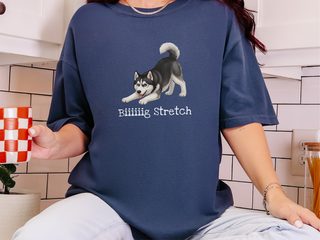 Husky Big Stretch doodle dog shirt - photo 8