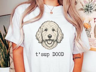 T'sup Dood doodle dog shirt - photo 1