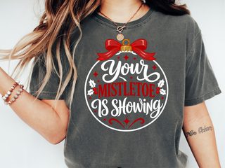 Your Mistletoe Is Showing Ornament - photo 2