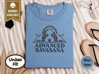 Sheepadoodle Advanced Savasana Yoga doodle dog shirt - photo 5