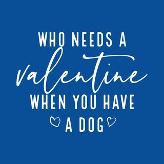 Who Needs A Valentine Dog Tee. Funny Pet Lover Puppy K9 Shirt