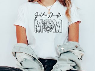 Golden Doodle Mom doodle dog shirt - photo 2