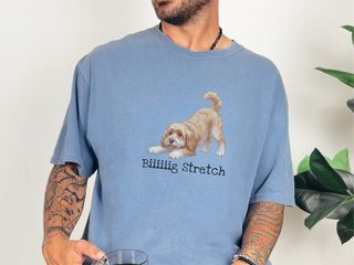 Labradoodle Big Stretch doodle dog shirt - photo 5