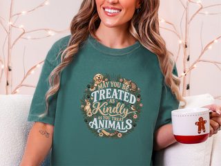 May You Be Treated As Kindly As You Treat Animals funny shirt - photo 5