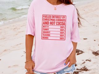 Christmas Cookies Hot Cocoa Label funny shirt - photo 4