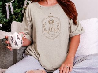 Cavapoo Royal Crest doodle dog shirt - photo 8