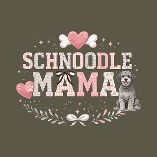 Schnoodle Mama Dog Lover Pet Owner Cute Puppy Love Gift Idea Tee
