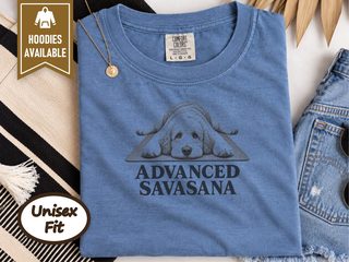 Labradoodle Advanced Savasana Yoga doodle dog shirt - photo 6