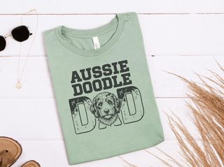 Aussiedoodle Dad doodle dog shirt - photo 5