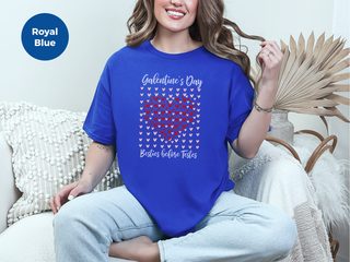 Galentine's Day Besties Before Testes Heart Mosaic funny shirt - photo 7