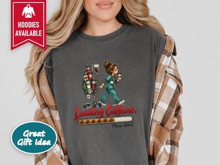 Nurse Coffee Iv Loading Bar funny shirt - photo 6