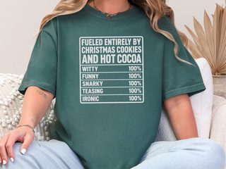 Christmas Cookies Hot Cocoa Label funny shirt - photo 7