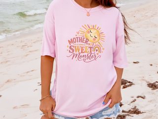 Mother Sweet Monster Boho Sun funny shirt - photo 5