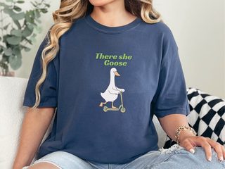 There She Goose funny shirt - photo 7