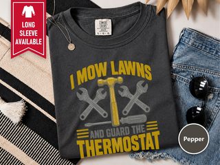 Mow Lawns Thermostat Tools funny shirt - photo 5