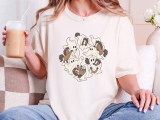Cute Ghost Playing With Horse funny shirt - photo 8
