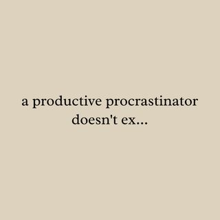 A Productive Procrastinator Doesn't Exist Funny Relatable Meme T-Shirt