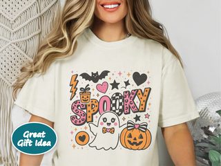 Halloween Ghost Spooky Cute funny shirt - photo 7